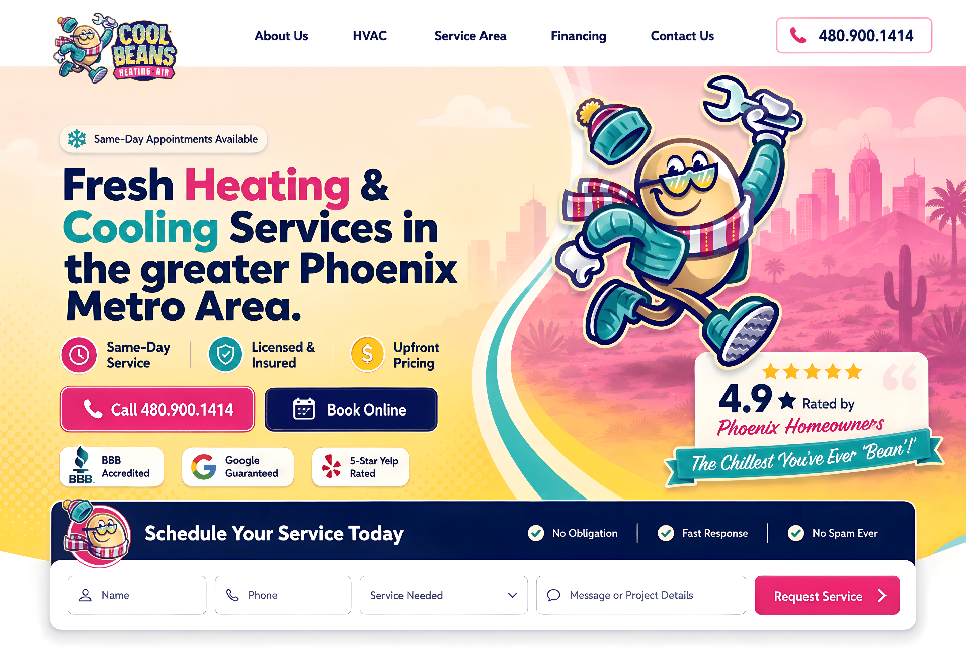 Cool Beans Heating & Air preview
