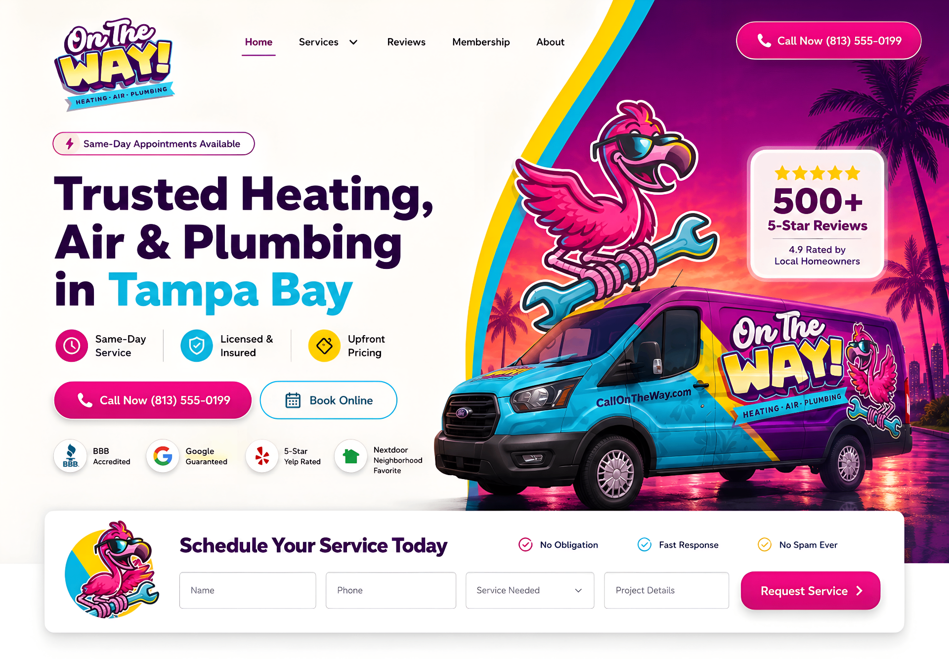 On The Way Heating, Air & Plumbing preview